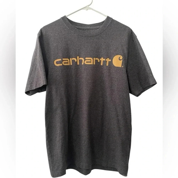 Carhartt Men's Loose Fit Heavyweight Short-Sleeve Logo Graphic T-shirt Small - Picture 5 of 5